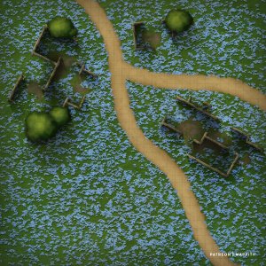 Flower Ruins [35x35]