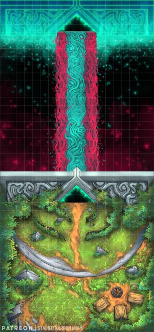 Portal Gate Camp [19x41] [Forest]