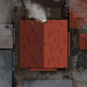 Mad Mary's Townhouse [Curse of Strahd] — Free Battlemap [13x13]