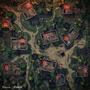 Forest Hamlet - Inhabited [40x40]