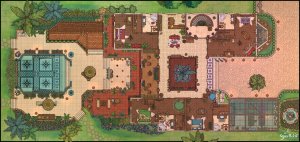 A 4-Story Roman-style Villa for a Noble [Multiple]