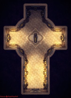 King's Grave, 4 variants battle map by MapleMapsDnD | [Battle Map] [No AI] [OC] [Art]