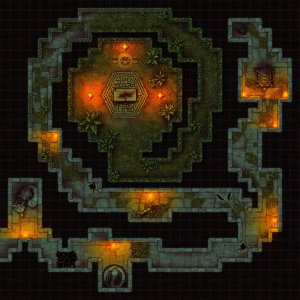 Dark Druid's Altar 30x30