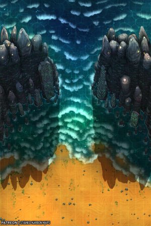Monolith Beach [20x30] [Ocean]