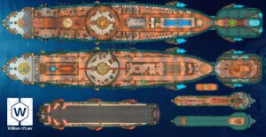 The Nautilus final update - Airship and Dungeon versions to commemorate my Patreon's 3rd annyversary!