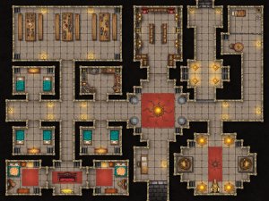 [OC] [35x27] The Gilded Seal - second level
