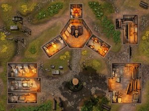 Carpenter's Guildhall Map | 40x30