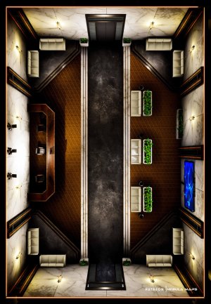 Waiting Lobby (18x26) (Space/Scifi)