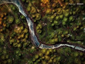 Forest Crevasse [60x45]