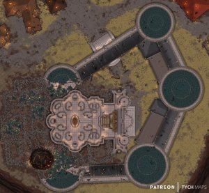 High Hall Cathedral - Expanded Complex - Descent into Avernus [195x180]