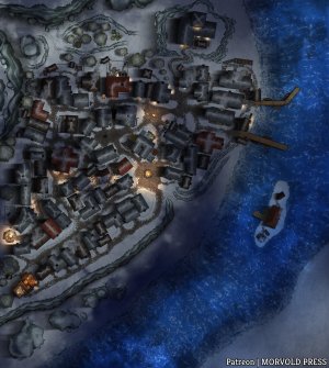 Bremen - Evening | Icewind Dale [170 x 190]