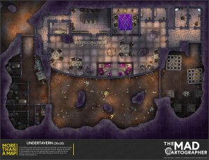 [30x20] More Than a Map: Undertavern