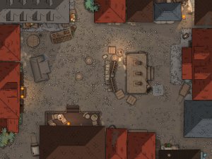 The Execution Square Battlemap 32x24