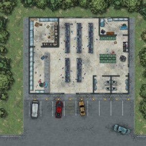 Postcards from the Zombie Apocalypse - Drug Store