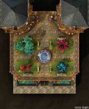 Your party needs a break. Here an educational establishment for them to gatecrash with a hearty 'Hi, fellow kids!' STUDENT WIZARD HALLS (18x22 Multilevel, free day & night maps plus hundreds more!)
