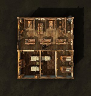 I made a free 5-map fantasy market pack — Market Square + Tavern, Blacksmith, Magic Shop & General Store