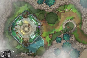 An Alchemist's tower - [30x20]