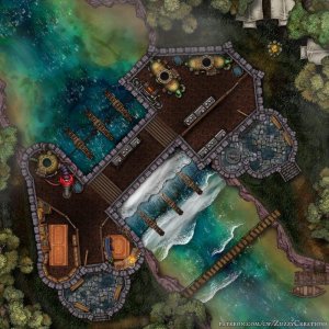 Pump House on the River