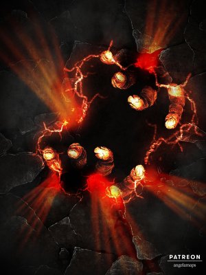 Hand of God [battlemap] from Angela Maps - 7 versions! [animated] [art]