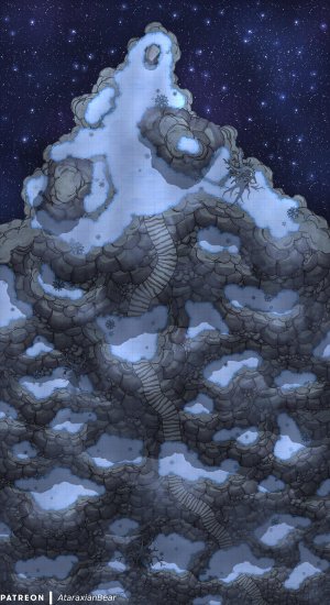 A climb to the stars [30x55]