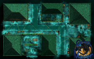 "Canal Way"(27x17) stalk the back alleys of a venician style city in canal way!