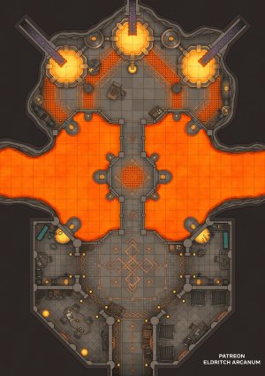 Underdark Ironworks | [OC] [24 x 34]