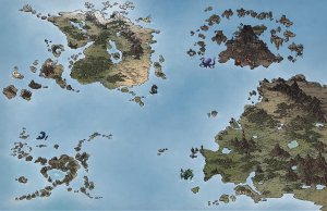Katharsis - Hand drawn fantasy world