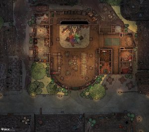 Dragonskull Tavern - [36x32]