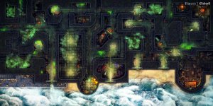 Seaside Sewers [80x40] [Gridless]
