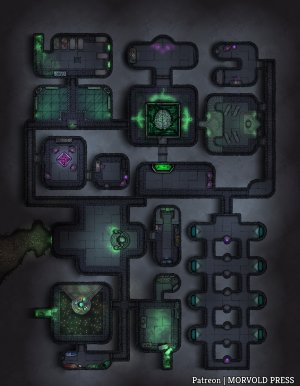 Mind Flayer Lair | Illithinoch [35 x 45]