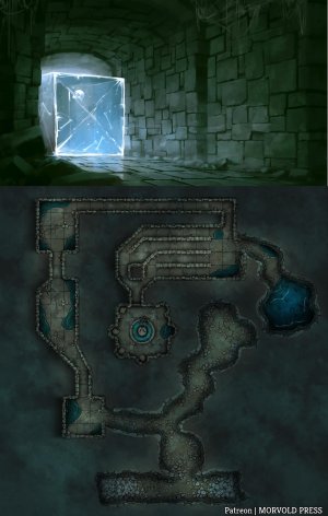 Oozing Temple [50 x 50]
