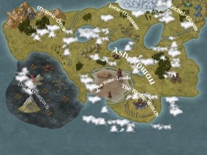 My Dark Fantasy Map