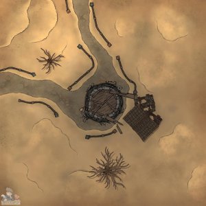 The Old Desert Well [15x15]