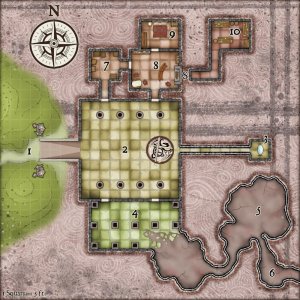 Map 261 - The Mirror Temple - Dungeon
