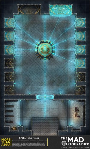 [20x30] More Than a Map: Spellhold