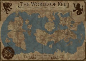 Map of my homebrew world of Kel. Feeback, remarks or advice are very welcome!
