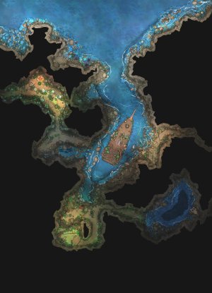 Forgotten Docks - [65x90]