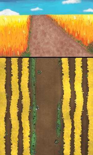 [26x30] Wheat Field Path