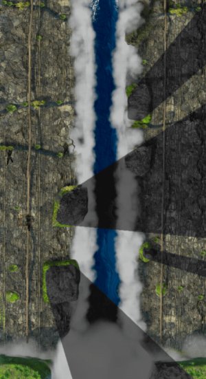 Waterfall Vertical 20X54