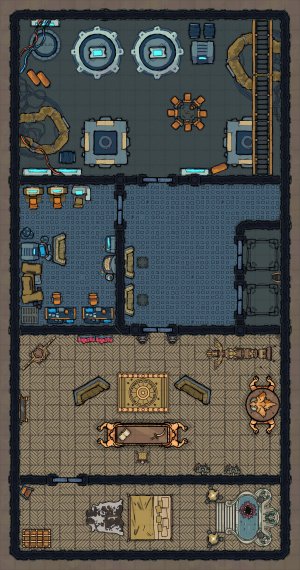 [40x20] Sci-Fi outpost + Japes