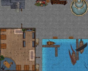 Running a One Piece D&D game, here's a start to some maps