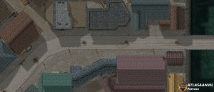City Streets, a 4-layer urban battlemap. Ground, Upper Floor, Rooftop and Sewers [60x26]
