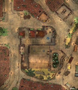 Baldurs Gate Oathoon Estate [32x38]