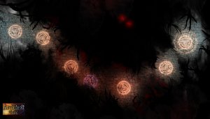 The Fading Light (rpg horror/fantasy dungeon map)