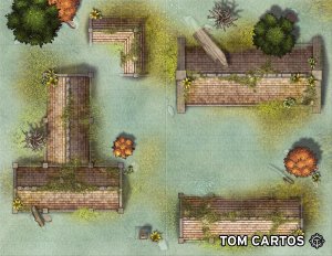 Sunken Town [22x17]