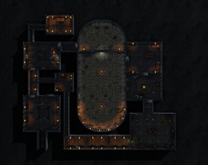 The Undead Alchemist Lair — [Low & Bright lights variants, 30x30]
