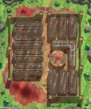 Factory farming on four maps