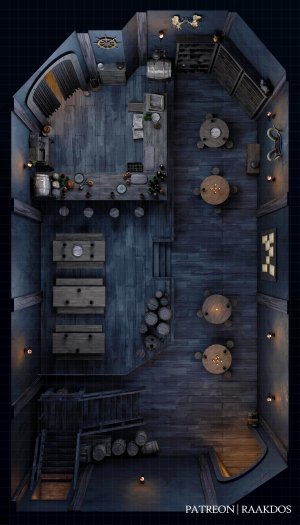 Moonlit Barrel 32x56