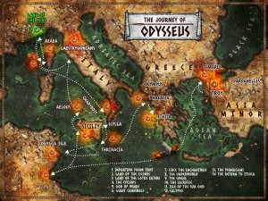The Journey of Odysseus