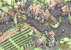 Small Village Map